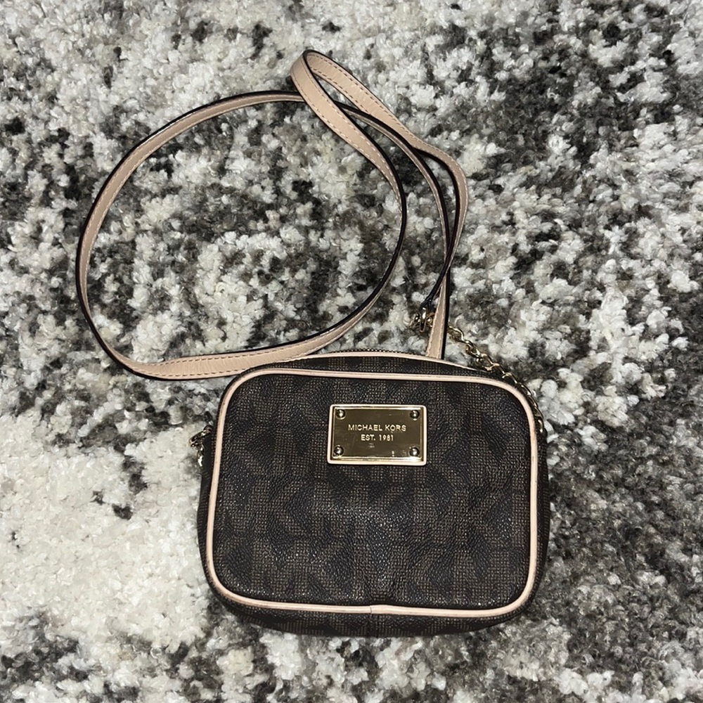 Michael Kors leather crossbody